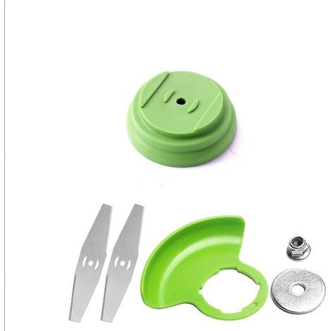 Lames de Tondeuse à Gazon Universelles - Accessoires de Remplacement en Métal et Plastique pour Tondeuses sans Fil, Tête de Coupe-Herbe, Outils de Jardinage-x