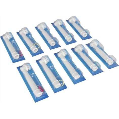 Brossettes de Rechange - ORAL B - Pro Sensitive Clean - 10 unités - Poils ultra-fins - Doux pour gencives