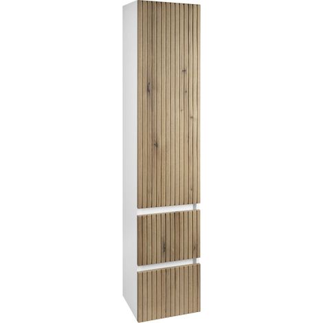 PANEDA STRIP meuble de rangement 35x165x31cm, chêne emporio, gauche/droite (1/5)