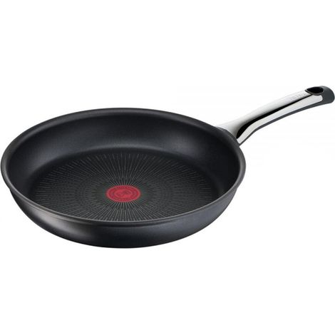 Tefal – Poêle antiadhésive 28 cm – Aluminium léger – Compatible tous feux, induction – Thermo-Spot pour cuisson optimale – Facile à nettoyer