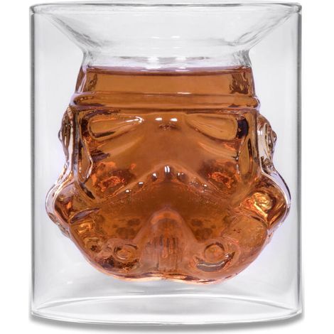 Vaso de Stormtrooper de 150 ml con forma de casco grueso de Star Wars. (1/4)