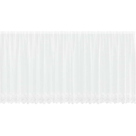 Rideaux avec des rideaux Blanc 500x100cm Polyester CFW57484 (1/5)