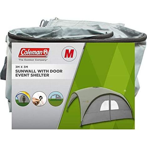 Tienda de recepción Coleman event shelter pro m con puerta y ventanas (1/3)