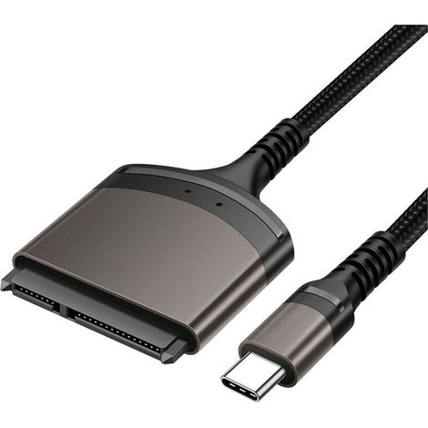 Cable TYPE-C Vers 3.0 Adaptateur Vers USB C Cable 2,5 Pouces Disque Dur Externe SSD HDD 22 Broches III pour PC (1/4)