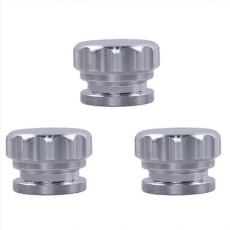 Bouchon de réservoir de carburant modifié, en alliage d'aluminium, soudé sur le goulot de remplissage et les pièces automobiles (3X, 2 pouces, 51 mm). (1/5)