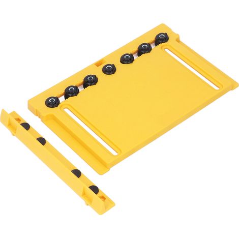 Kit Perçage Multifonctionnel pour Bois avec Gabarit de Localisation, Idéal Porte d'Armoire et Travaux de Bricolage (1/5)