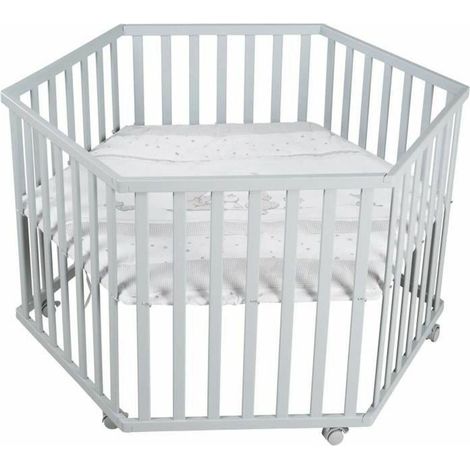 roba Sternenzauber Laufstall für Babys, verstellbar, taupe, bequem