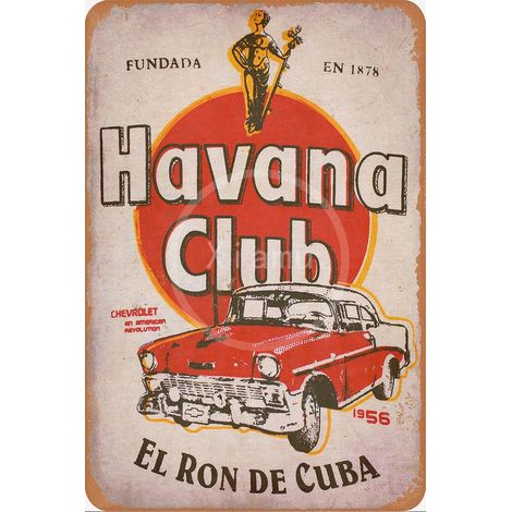 Ancien Rétro La publicité métal étain Personnage Mur Plaques de café Bar Pub Carnaval