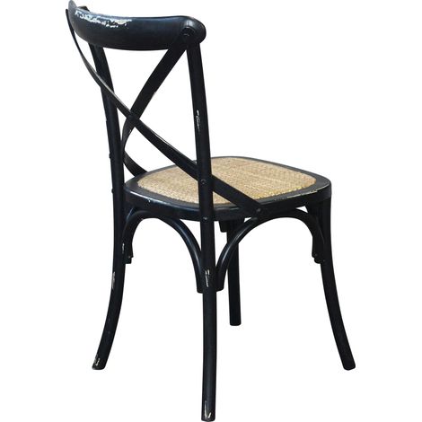 CROSS - sedia vintage in legno (1/4)