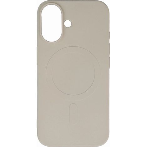Custodia in silicone liquido MagSafe per iPhone 16 - Beige