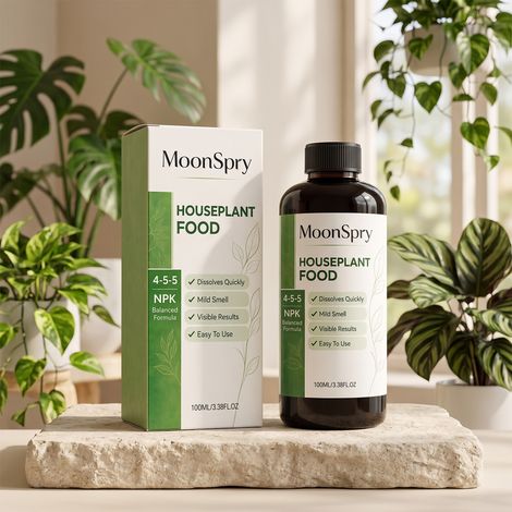 Engrais liquide pour plantes d'intérieur, solution nutritive équilibrée pour l'entretien quotidien des plantes vertes – 100 ml (1/5)