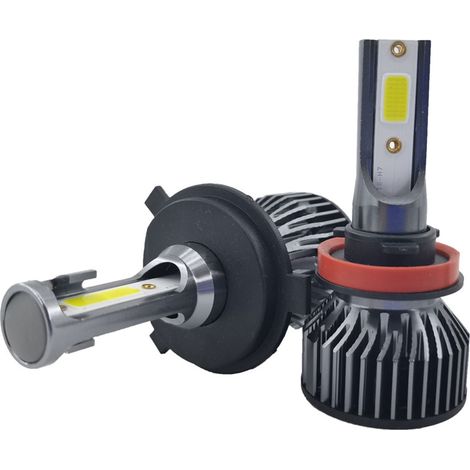 Ampoule de phare automobile 9V 48W 6000K 10000LM, puce COB en aluminium aéronautique, pour la réparation de véhicules 9005 (1/5)
