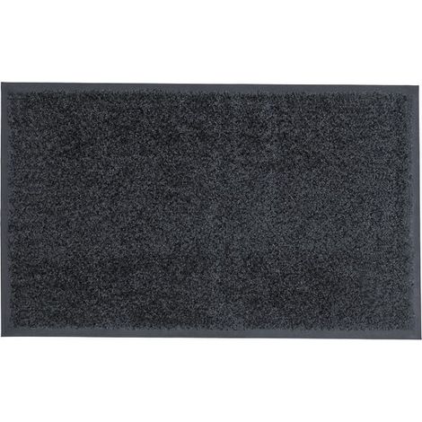 Tapis d'Entrée Paillasson de Maison Phoenix 115x180cm Épaisseur 2,5mm Normal Border Anthracite Raptor - PHX-115X0180ANT