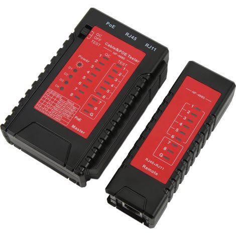 Testeur de câbles téléphoniques NOYAFA NF-468S : détection de déconnexion de tension. (1/5)
