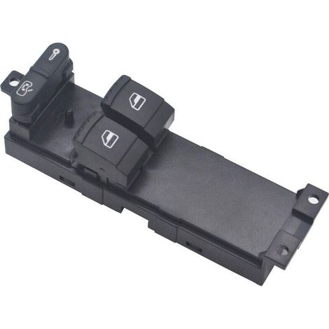 YMYNY Window lifter control switch, window button 1J3959857 for Golf 4 Leon Fabia Octavia, suitable for Volkswagen Golf Passat B5 MK4 Jetta Bora (1/4)