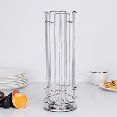 Porte-capsules de café rotatif à 360° - Rangement idéal pour les amateurs de café (1/5)