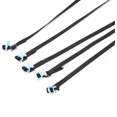Lot de 5 cordes pour barres de toit de voiture RC 1/10 SCX10 (bleues) (1/5)