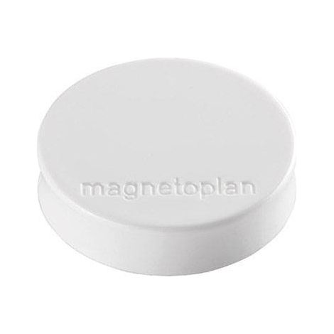 magnetoplan Magnet Ergo Medium 1664000 30mm weiß 10 St./Pack. (1/5)