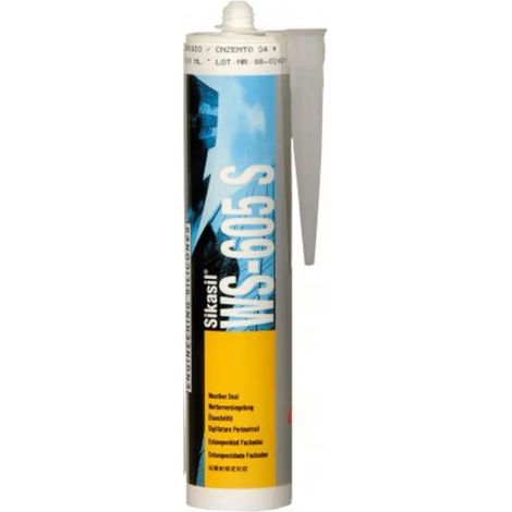 Sellador sika ws-605 s silicona alta adherencia impermeable