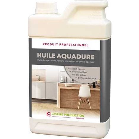 HUILE DURE À L'EAU : HUILE AQUADURE--Effet soie-Bidon de 1 l (1/2)