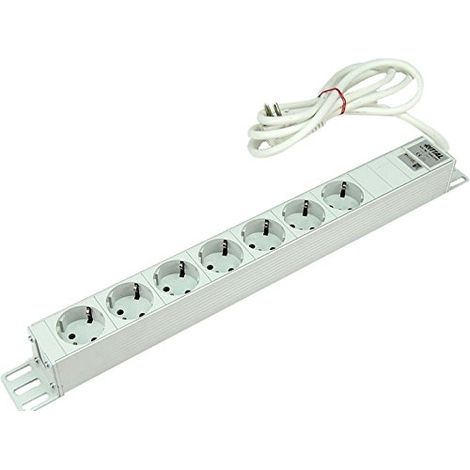 Rittal DK 7240.210 regleta para rack gris 7 tomas