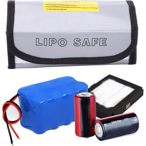 1 Pièce Sac de Protection Charge Batterie Lipo Anti-Explosion Sécurité RC (1/5)