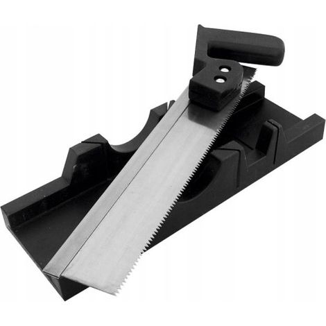 Boîte à onglets mega avec scie angles 45° et 90° 300 mm