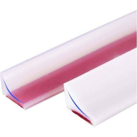 100CM Barriere De Douche Silicone,Barre De Seuil De Douche Anti Débordement Autocollant,Barrage Eau Douche,Seuil Douche Barrage D'eau,Barrière De Douche Pliable Pour Sol De Salle De Bain-translucide-