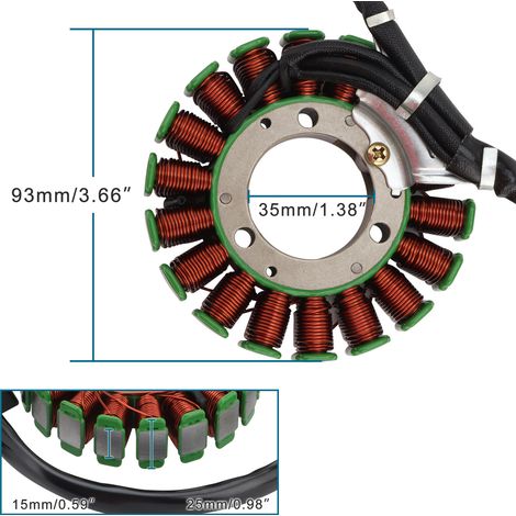 Motorcycle stator coils suitable for GZ150 magneto ignition coils (1/4)