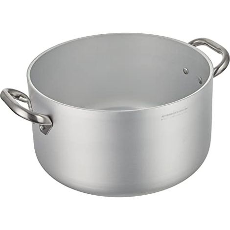 Pentole Agnelli ALMR110428 Casseruola Cilindrica Alta Radiante, Argento, 28 cm, 1 Pezzo (1/4)