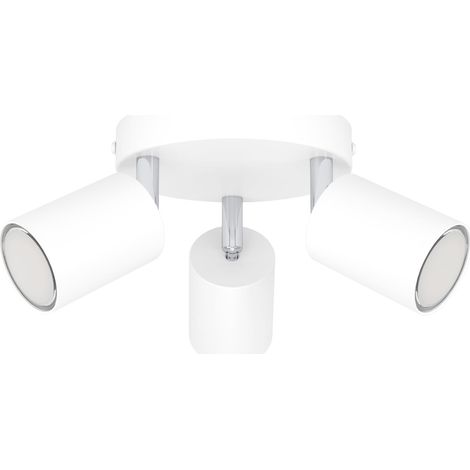 Plafonnier, 3 spots orientables, lampe de plafond pour (1/5)