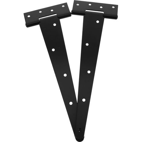 en fer noir de type T pour portes robustes haute résistance