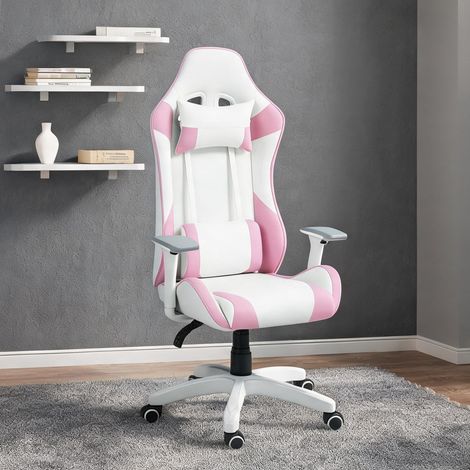 Chaise de bureau en pele sintética e espuma 67 x 60 x 128 cm (1/5)