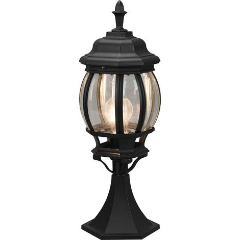 Luzete - lanterne exterieure e27 ip44 noir elowen (1/5)