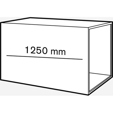 Luftkanal aus Glasfaserleichtbeton LKL 600, gerade, Länge 1250 mm - 50900103067 von Weishaupt