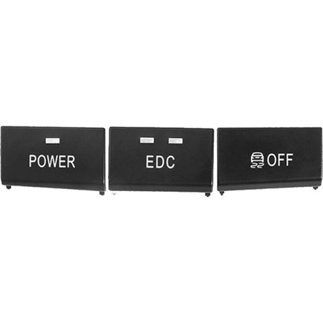 Botón de encendido multifunción ESP EDC (61317841136) para interruptores de la consola central del automóvil, apto para BMW Serie 3 E90, E92 y E93.
