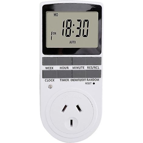 Prise de minuterie ABS pour la maison (1/3)