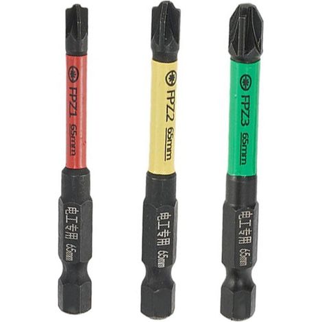 Clé de vissage spéciale pour électricien avec embout isolé, aimanté, longueur de 65 mm, en acier allié, FPZ1 (4,5 mm), FPZ2 (5,5 mm), FPZ3 (7 mm) (1/5)