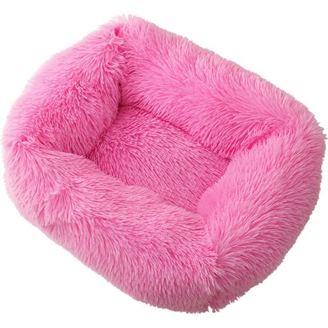 Lit Pour Chien - Tapis Douillet En Velours Polaire - Rembourrage Épais En Coton PP Élastique - Fond Antidérapant - Lavable En Machine - Pour Chiens Et Chats De Petite Et Moyenne Taille - 1 Pièce (1/5)