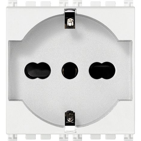 presa 2p+t 16a universale bianco arké - vimar