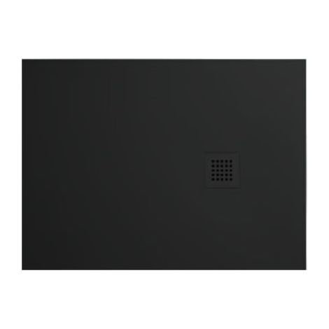 Piatto doccia 70x100 h.3 in ceramica nero opaco Ceramic.30 di (1/4)