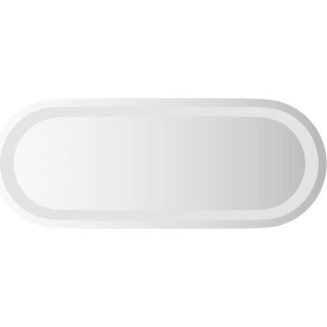 Miroir de salle de bain ovale à LED 50x20 cm (1/5)