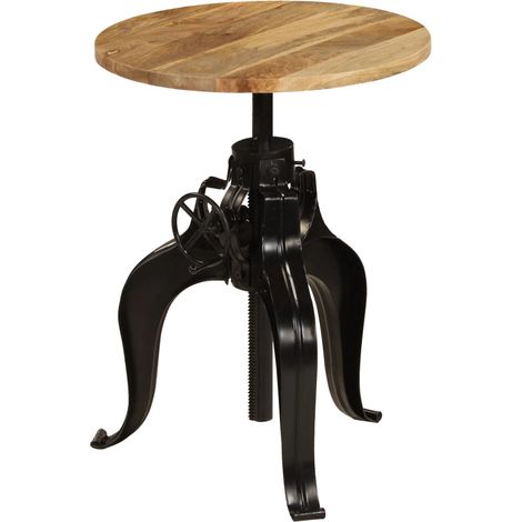 Bartisch Massivholz Mango 60×(76-110) cm