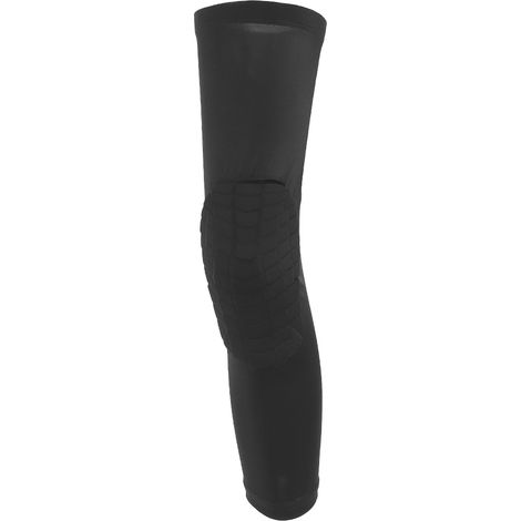 Genouillère de protection sportive fine pour adultes, genouillère anticollision cellulaire pour basketball, équipement de sécurité XL (1/4)