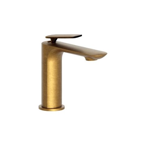Mitigeur lavabo avec vidage Up & Down Or Brossé FOIL - CRISTINA ONDYNA FL22096P (1/2)