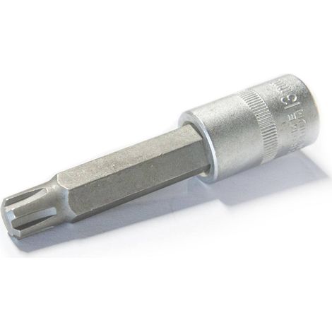 Douille embout ribe M12 L.100mm 1/2'' CrV - SA 0311 - CLAS Equipements