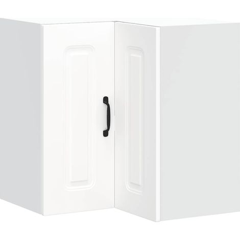 Maison Exclusive - Pensile da Cucina ad Angolo Kalmar Bianco in Legno Multistrato
