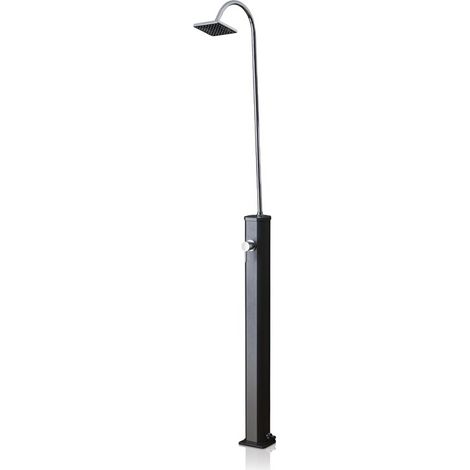 Doccia solare in alluminio con serbatoio da 18 lt (1/5)