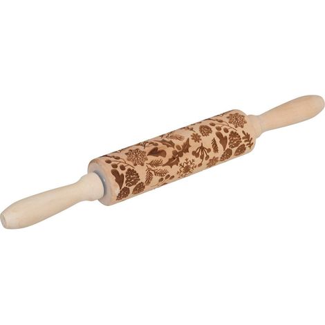 Rodillo navideño de madera l35,5cm - 5five (1/3)