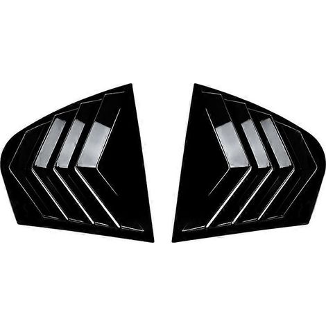 Garniture de persiennes de lunette arrière pour BMW Série 3 E46 (1998-2005) - Accessoires pour pare-soleil triangulaire de lunette arrière (1/5)